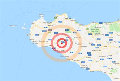 Sicilia Scossa Di Terremoto Avvertita Nell Agrigentino Sciacca