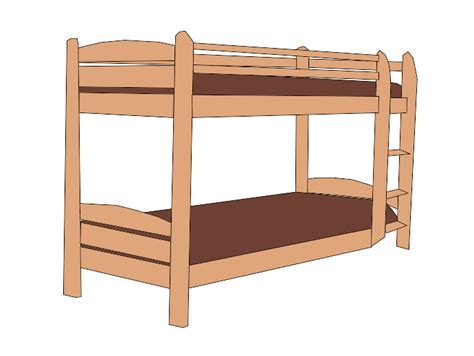 Bunk Bed Clip Art at Clker.com - vector clip art online, royalty free ...