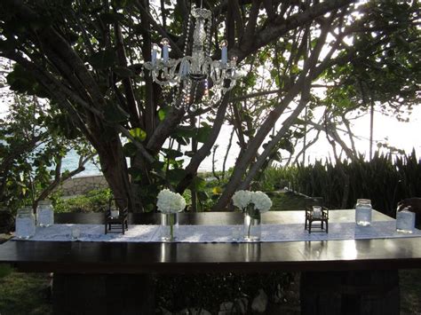 Country Chic Wedding Negril Jamaica Dessert Table Pre Desserts