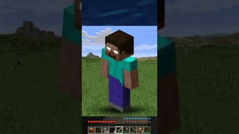 Herobrine Si Existe Minecraft Minecraftshorts Minecraftpe