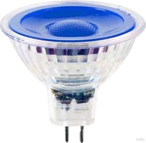 Scharnberger Hasenbein LED Reflektorlampe MR16 GU5 3 12V Blau 38 382