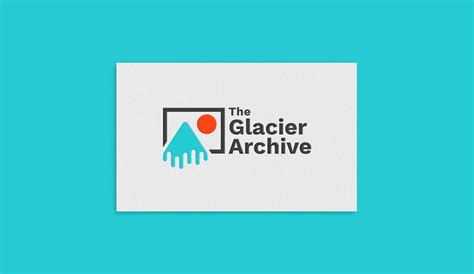 Identity Branding For The Glacier Archive Behance