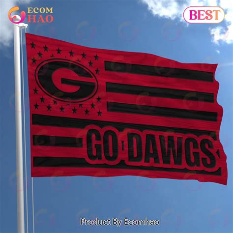 NCAA Georgia Bulldogs Flag Perfect Gift - Ecomhao Store