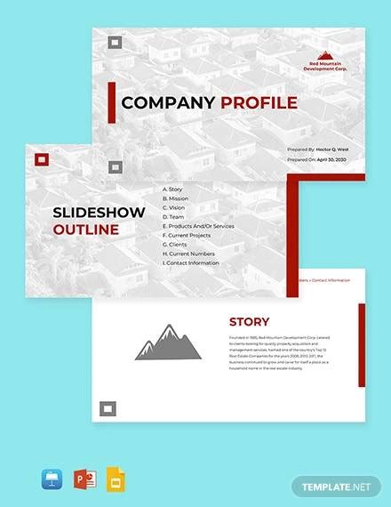 Free 14 Real Estate Company Profile Samples And Templates In Pdf Word