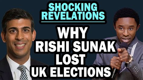 Why Rishi Sunak Lost Uk Elections Shocking Revelation Youtube