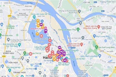 Mapa De Hanoi Qu Ver D Nde Comer Y D Nde Dormir Grupos Viajeros