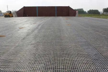 Biaxial Polypropylene PP Plastic Geogrid For Soft Soil Road Base