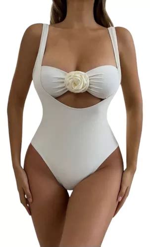 Bikini Biqu Ni Maxi Flor D Franzido Colado Novidade S Parcelamento Sem Juros