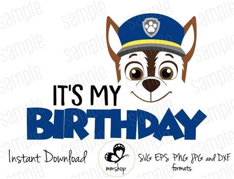 Paw Patrol Birthday Svg Images Free Questmix