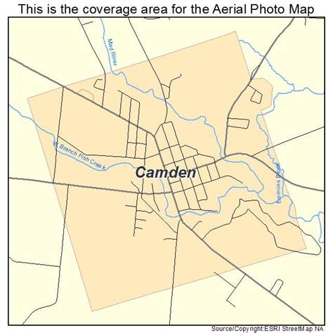 Aerial Photography Map of Camden, NY New York