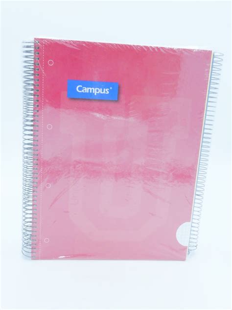 Campus Pack Libretas A Bloc Espiral Y Tapa B Sica El Cash Online