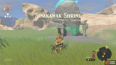 How To Complete Sinakawak Shrine Central Hyrule Shrines The