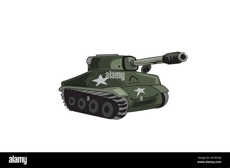 Army tank vector illustration Stock Vector Image & Art - Alamy