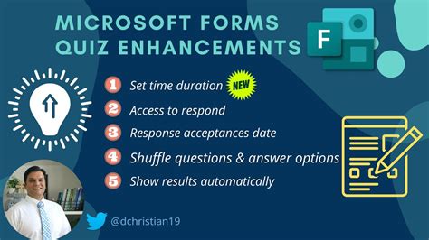 Microsoft Forms Quiz Enhancements