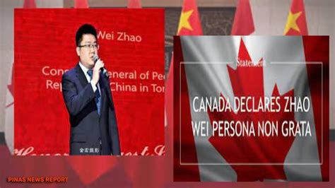 Chinese Diplomat Pinatalsik At Idineklarang Persona Non Grata Sa