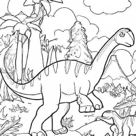 Dinossauros Ao Seu Alcance Desenhos Do Lufengosaurus Para Colorir