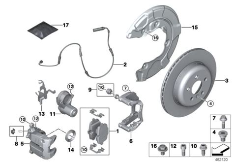 Original BMW Repair Kit Actuator EMF X4 F26 HUBAUER Shop De