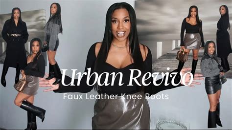 Urban Revivo Urban Revivo Faux Knee Boots How To Style Givenchy