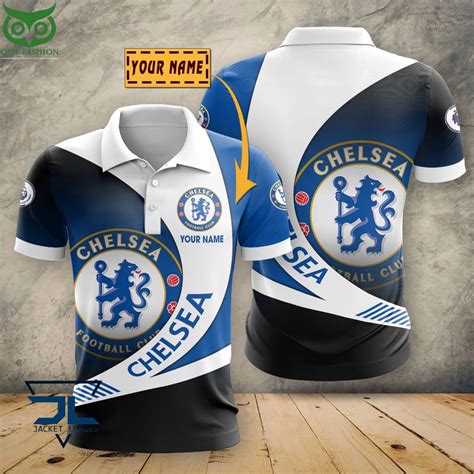 Chelsea F.C. Premier League 2023 Customized 3D Polo Tshirt - Owl ...