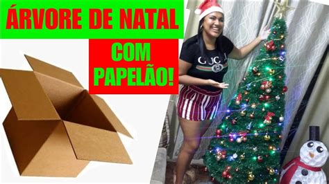 🎄 Árvore De Natal Com PapelÃo FaÇa VocÊ Mesmo 🎄 🎁 🎅 Árvore De Natal