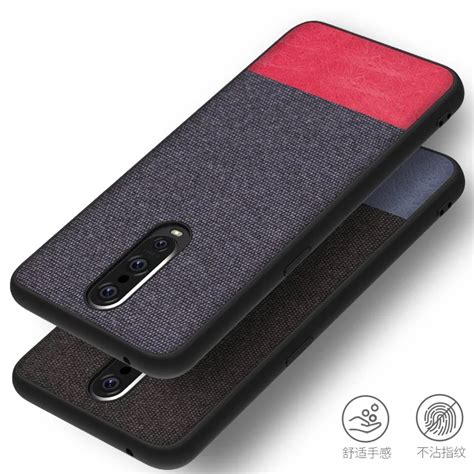 Silicone Cloth Back Phone Cover For Oppo R R Pro Ultra Thin Soft