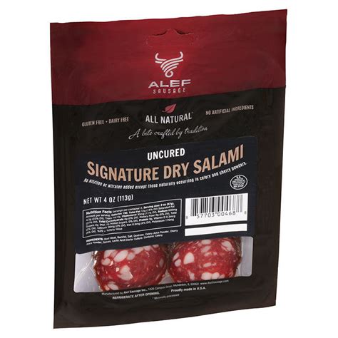 Signature Dry Salami Alef Malley Farms