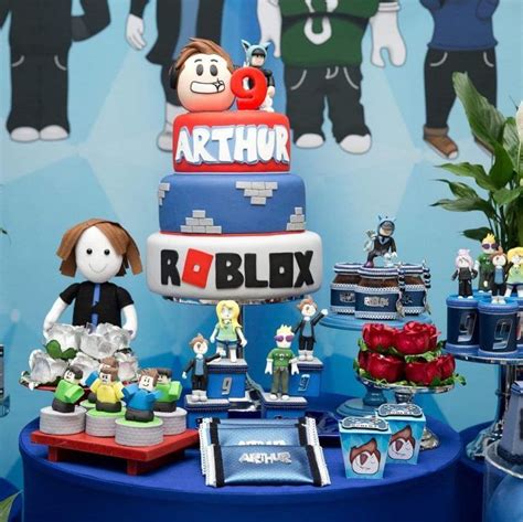 Fiesta temática de Roblox para niños Ideas para decorar Kids party