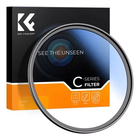 Filtro K F Concept Uv Mm Serie C Color Negro Mercadolibre