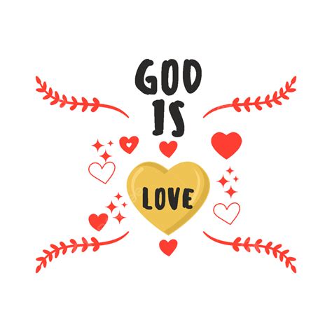 Love Typography Vector Design Images God Is Love Typography Design