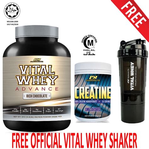 Vital Whey Advance Halal Kg G Protein Isolate Tribulus G Sugar