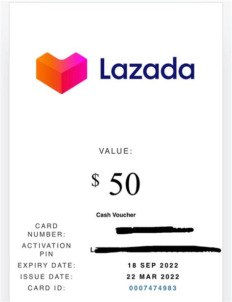 Lazada Voucher Tickets Vouchers Vouchers On Carousell