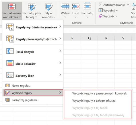 Formatowanie Warunkowe W Excelu Akademia Excela