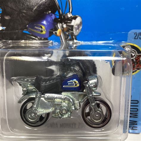 Yahoo オークション ホットウィール ホンダ モンキー Z 青 Hot Wh
