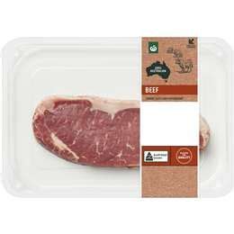 Woolworths Beef Porterhouse Steak 180g I 2024