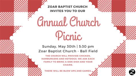 Church Picnic | Zoar Baptist Church