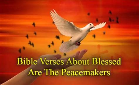 21+Bible Verses About Blessed Are The Peacemakers - KJV