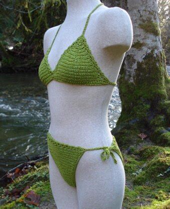 Basic String Bikini Pr Crochet Pattern By Nancy Brown Lovecrafts