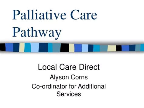 Ppt Palliative Care Pathway Powerpoint Presentation Free Download