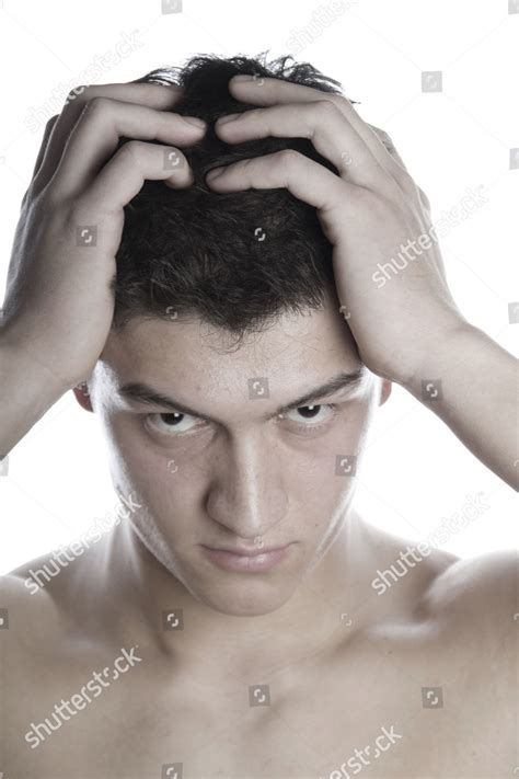 Model Released Man Greek Head Hold Editorial Stock Photo Stock Image