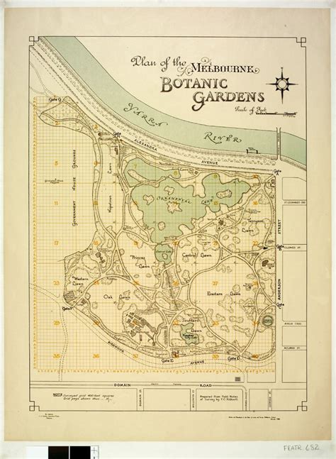 Royal Botanic Gardens Sydney Map