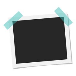 Taped Wall Photo Frame PNG & SVG Design For T-Shirts