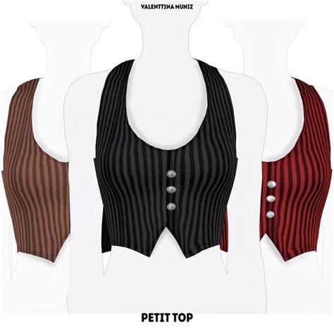 Three Different Types Of Vests With Buttons On The Front And Back One