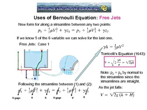 Mae Fluid Mechanics Lecture Bernoulli Equation