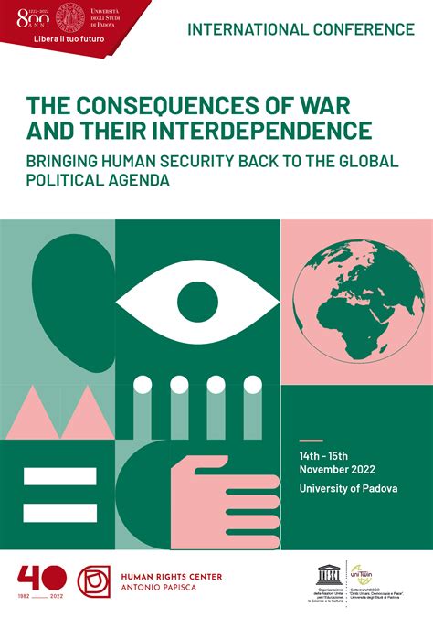 Conferenza Internazionale The Consequences Of War And Their