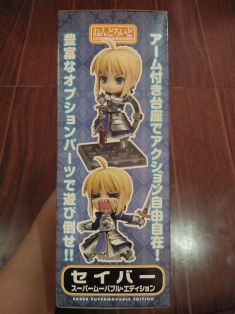 Nendoroid 121 Saber Super Movable Edition Mib Fate Stay Night