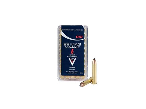 22WMR CCI V Max 30gr 1 94g Poly Tip V Max 0073 BWARMS