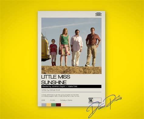 Little Miss Sunshine Movie Poster Personalise Etsy