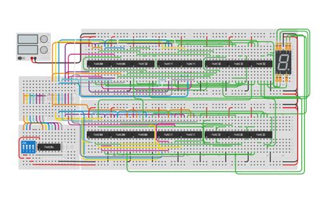 Circuit Design Copy Of Decodificador Hexadecimal Para Display De 7