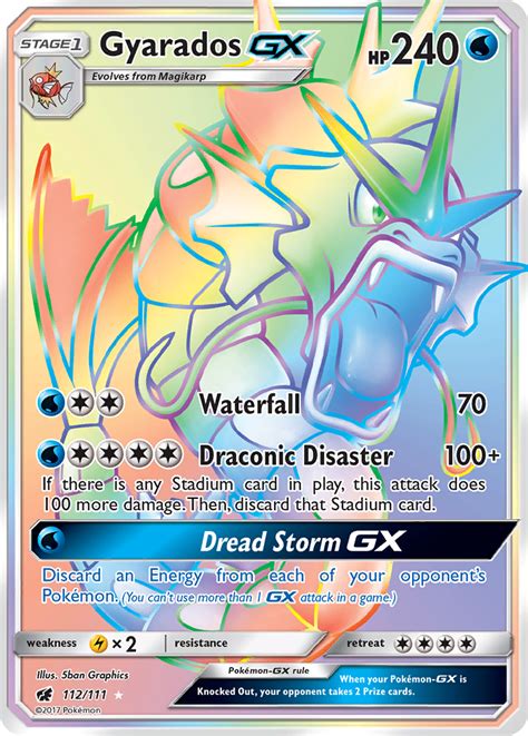 Gyarados Gx Crimson Invasion Pokémon Tcg Guru