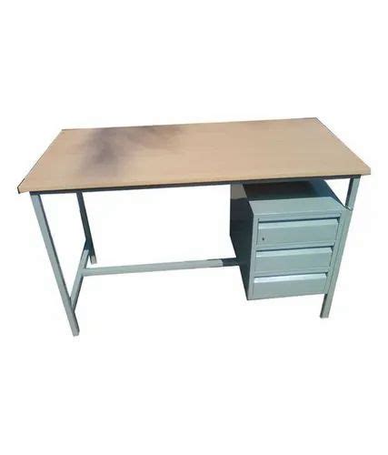 Three Drawer Ms Office Table At Rs 7500 माइल्ड स्टील टेबल In New